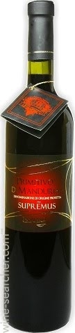 Rượu vang   PRIMITIVO DI MANDURIA SUPREMUS