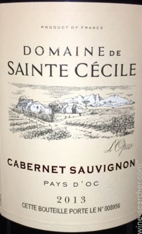 Rượu vang Pháp Sainte de Cecile 2015