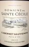 Rượu vang Pháp Domaint de  Sainte de Cecile 2015 nồng độ 14% nhập khẩu của Pháp.
