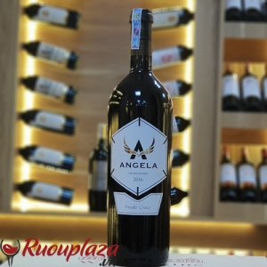 Rượu vang ý Angela Negroamaro