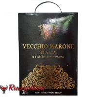 Rượu vang bịch ý Vecchio Marone