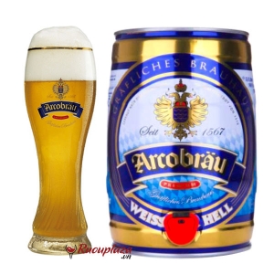 Bia Bom Arcobrau Weissbier Hell 5,3% - Bia Bom 5L (hết hàng)