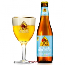 Bia Bỉ Steen Brugge White 4.8% thùng 24 chai 330ml