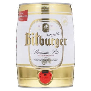 Bia Bom BITBURGER Đức 5 lít