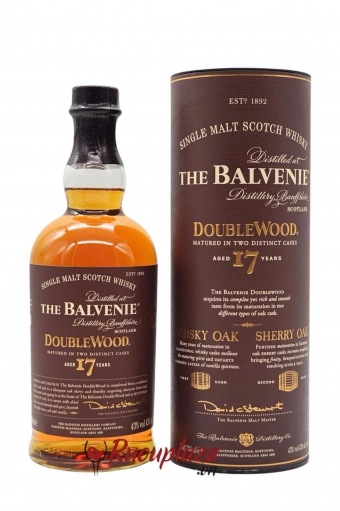 Rượu The Balvenie 17 Năm Double Wood 700ml