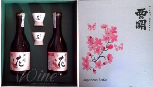 Rượu Sake Nishino Seki Hana Gift - 2 chai 300ml