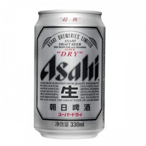 Bia Nhật Bản ASAHI SUPER DRY 5% Thùng 24 Lon 350ml