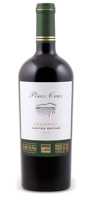 Rượu vang Perez Cruz Carmenere Limited