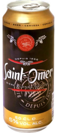 Bia lon Saint omer 5%