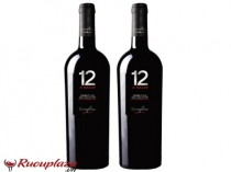 Rượu vang Ý 12 E Mezzo Primitivo De Salento