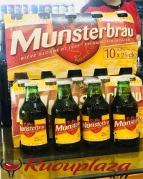Bia Pháp Munsterbrau Nồng độ: 4,2% Dung tích: 250ml