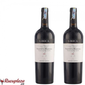 rượu vang Lirica Primitivo Di Manduria 2016