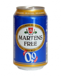 Bia Bỉ Martens 0.0% 330ml - Thùng 24 Lon