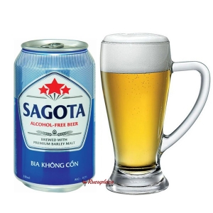 Bia Sagota 0% 330ml - Thùng 24 Lon