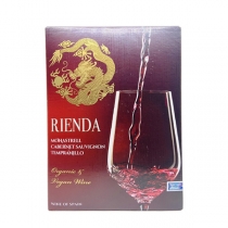 Rượu Vang Bịch RIENDA ORGANIC 3L 15% - Tây Ban Nha