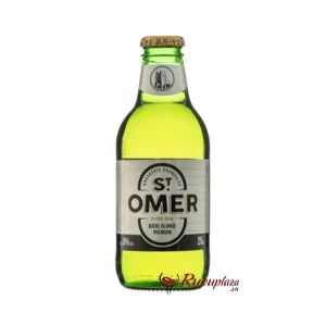 Bia Saint Omer Premium Pháp 5% - Thùng 24 chai 250ml