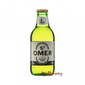Bia Saint Omer Premium Pháp 5% - Thùng 24 chai 250ml